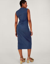 Toria Trim Dress, Blue (BLUE), large