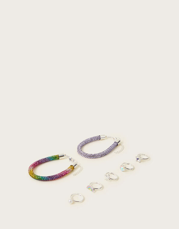 Rainbow Dazzle Jewellery Set, , large