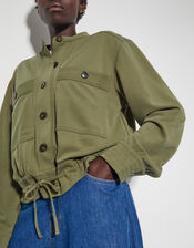 Ulla Utility Bomber Jacket, Green (KHAKI), large