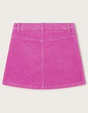 Cord Mini Skirt, Purple (PURPLE), large