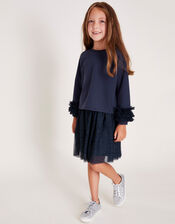 Sigrid Jumper and Skirt Set, Blue (NAVY), large