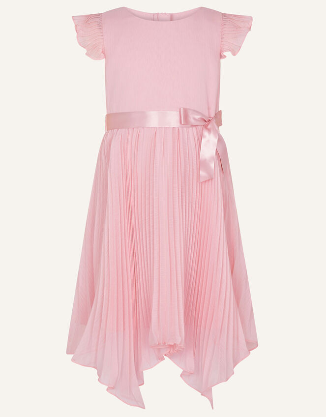 Rubina Pleated Dress Pink | Girls' Dresses | Monsoon UK.