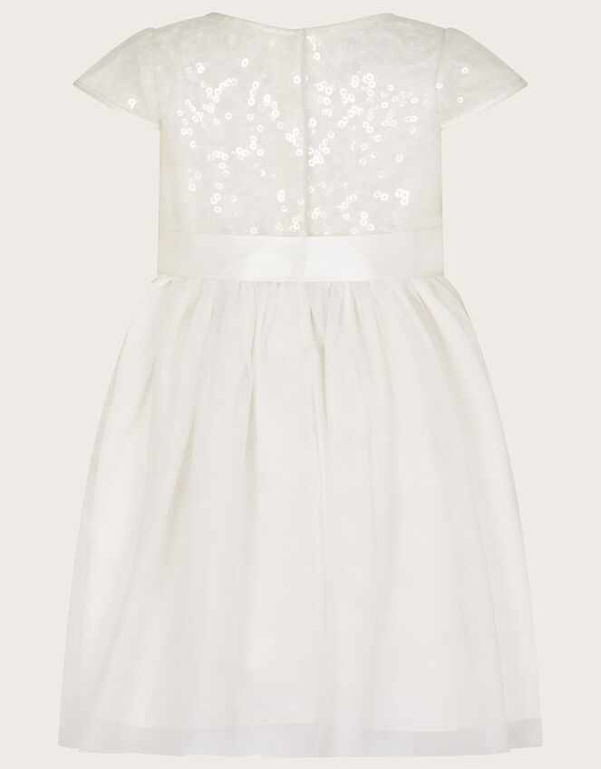 Baby Truth Sequin Dress Ivory