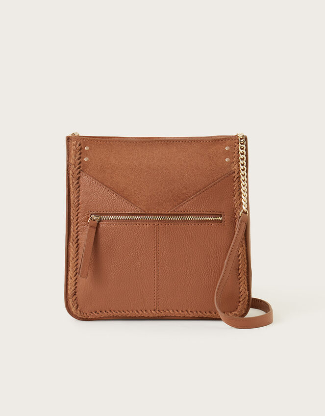 Large Leather Cross-Body Bag | Accessories | Monsoon UK.