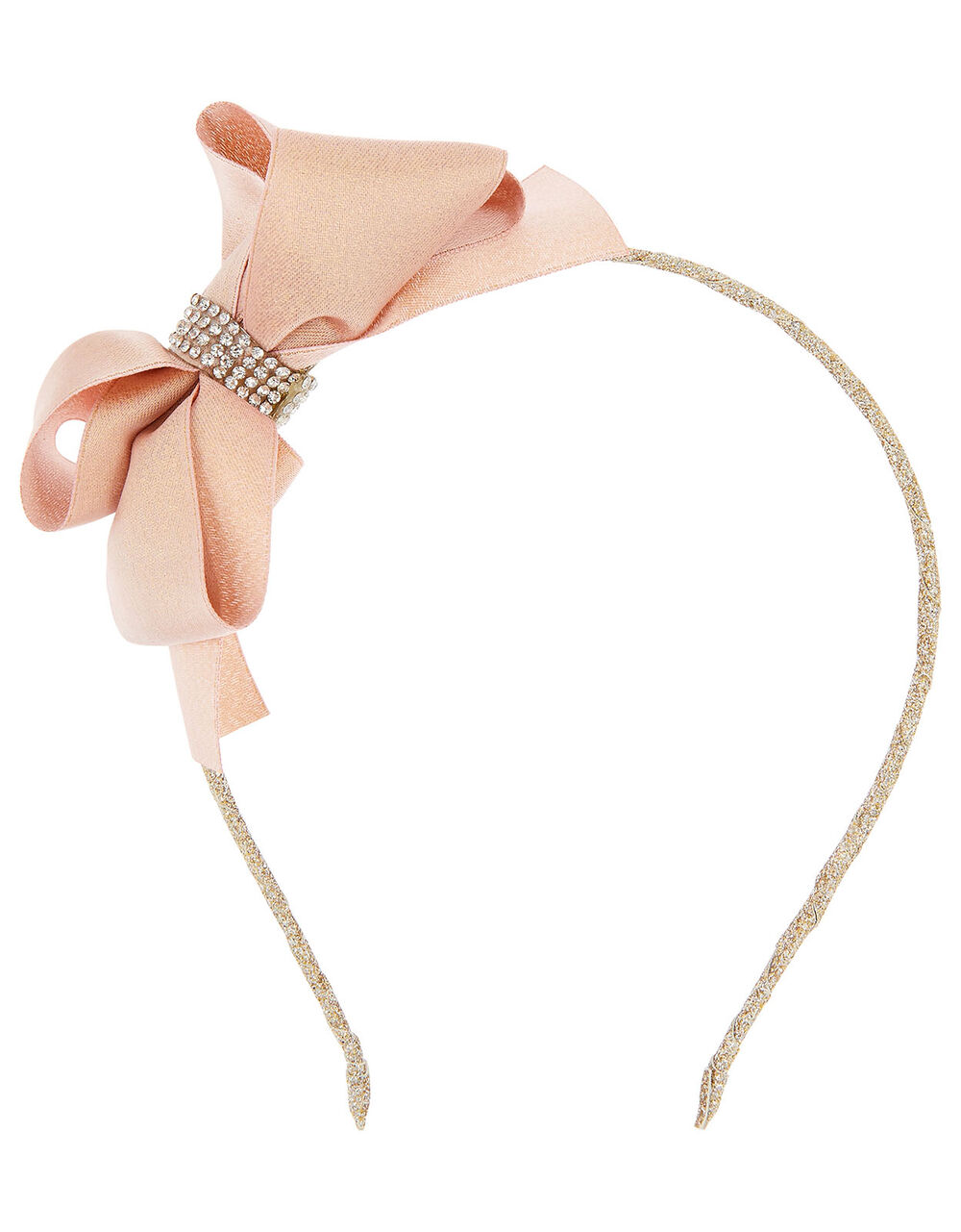 Shimmer Pearl Bow Headband | Girls' Hair Accessories | Monsoon UK.