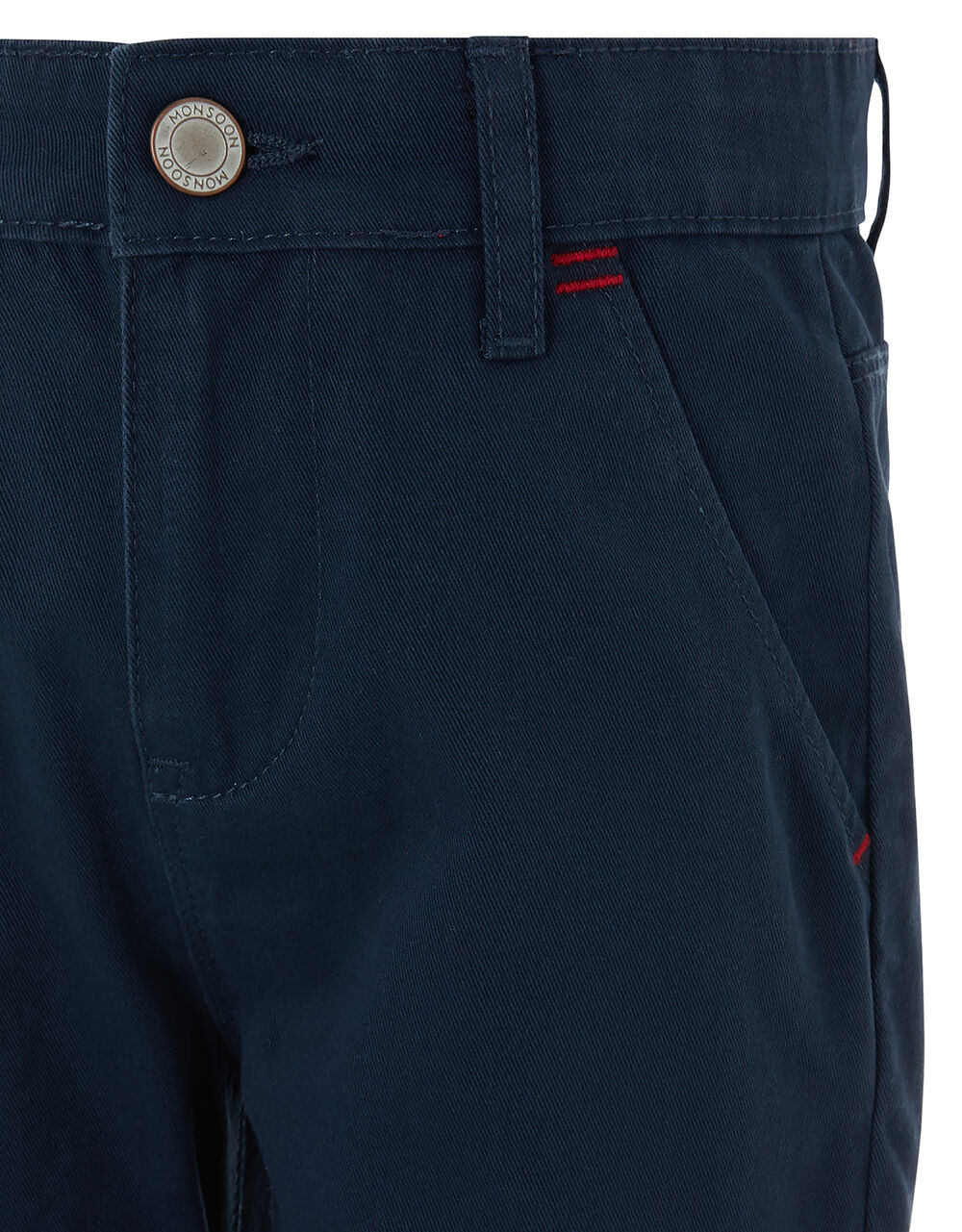 Smart Chino Trousers Blue | Boys' Trousers, Jeans & Shorts | Monsoon UK.