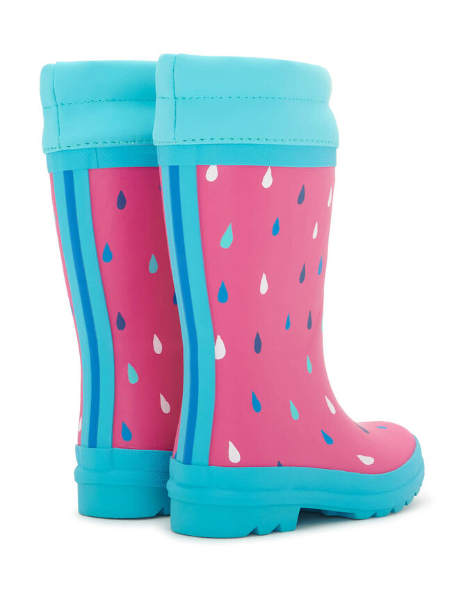 Hatley Sherpa Lined Rain Boots, Pink (PINK), large