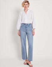 Ruby Wide Leg Jeans, Blue (PALE BLUE), large