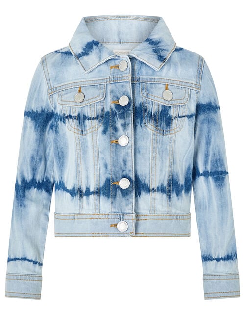 Tie-Dye Denim Jacket Blue | Girls' Coats & Jackets | Monsoon UK.