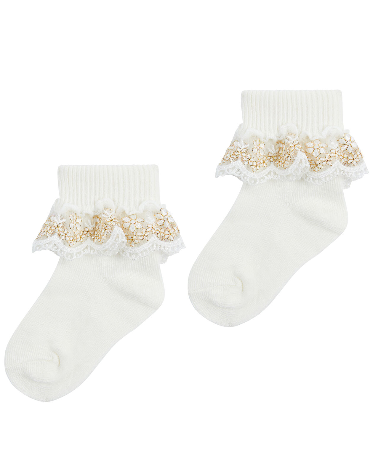 ivory baby socks