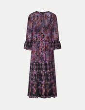 East Paisley Print Maxi Dress, Multi (MULTI), large