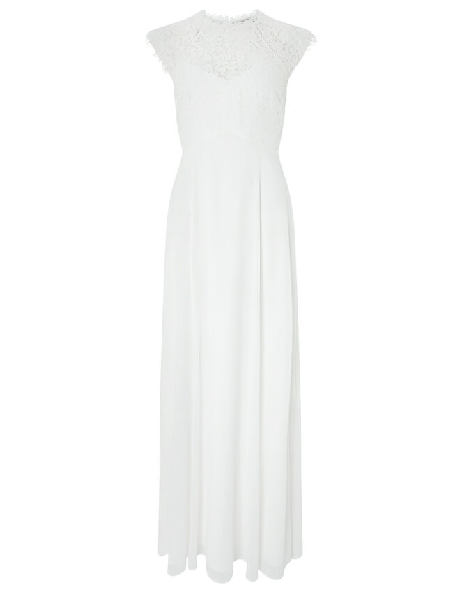 Lilian Lace Bodice Bridal Dress Ivory | Wedding Dresses | Monsoon UK.