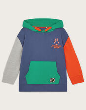 Colour Block Be Curious Hoodie, Multi (MULTI), large