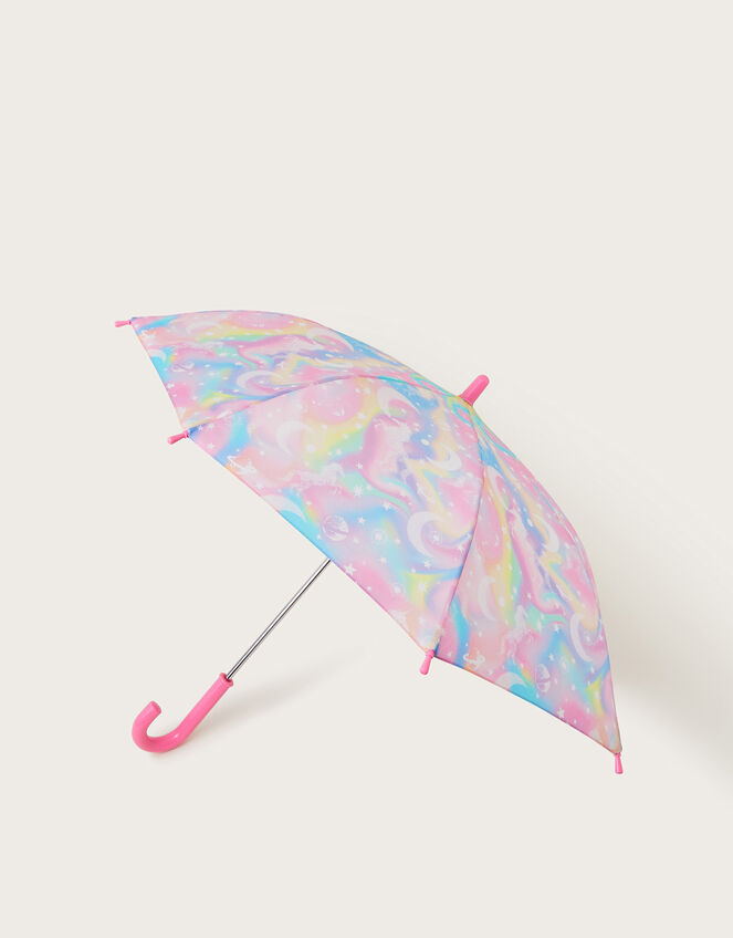 Rainbow Galaxy Umbrella, , large