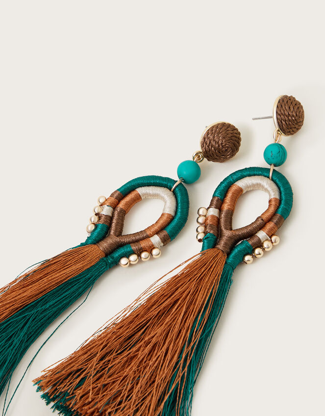 Tassel Earrings, , large