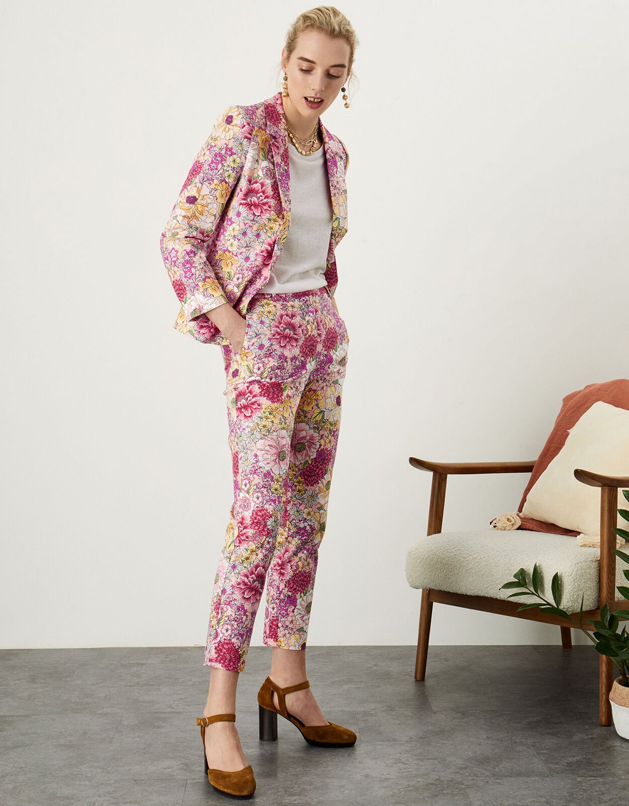 PRETTY LITTLE THING FLORAL TROUSER SUIT SIZE UK 6 AND 8 NEW WITH TAGS | eBay