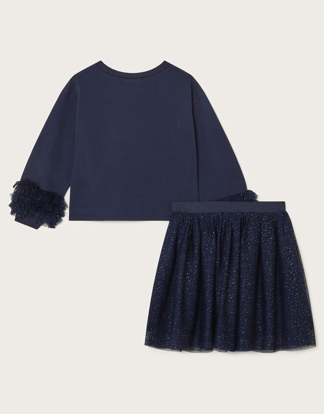 Sigrid Jumper and Skirt Set, Blue (NAVY), large