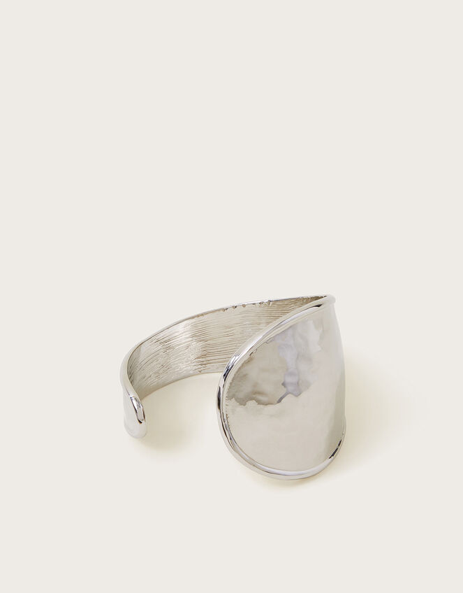 Organic Hammered Cuff Bracelet, , large