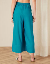 Split Leg Culottes in LENZING™ ECOVERO™, Blue (TURQUOISE), large