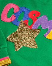 Cosmic Sweater, Green (GREEN), large