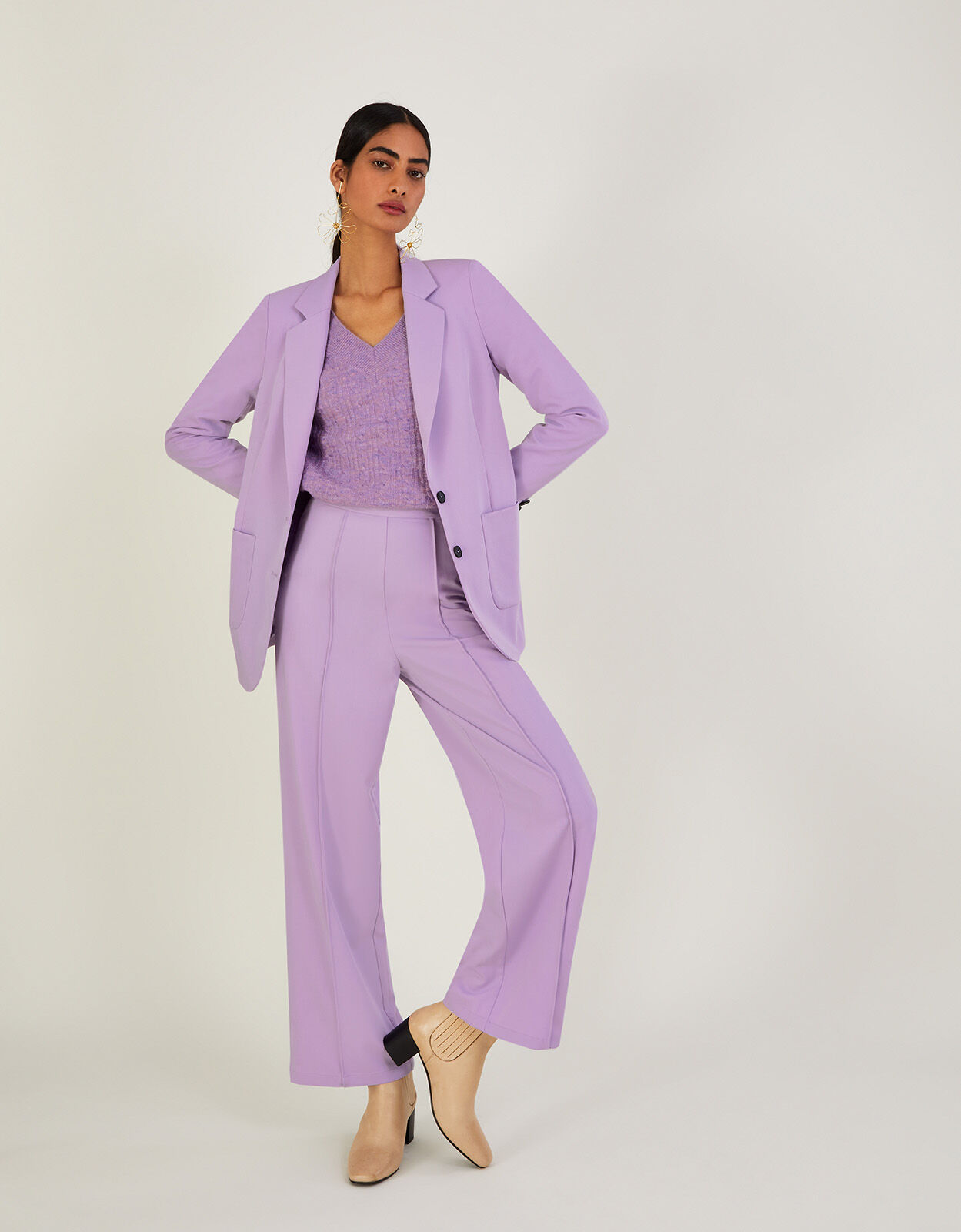 Roland Mouret Purple Trousers UK Size 14 – Ava & Iva