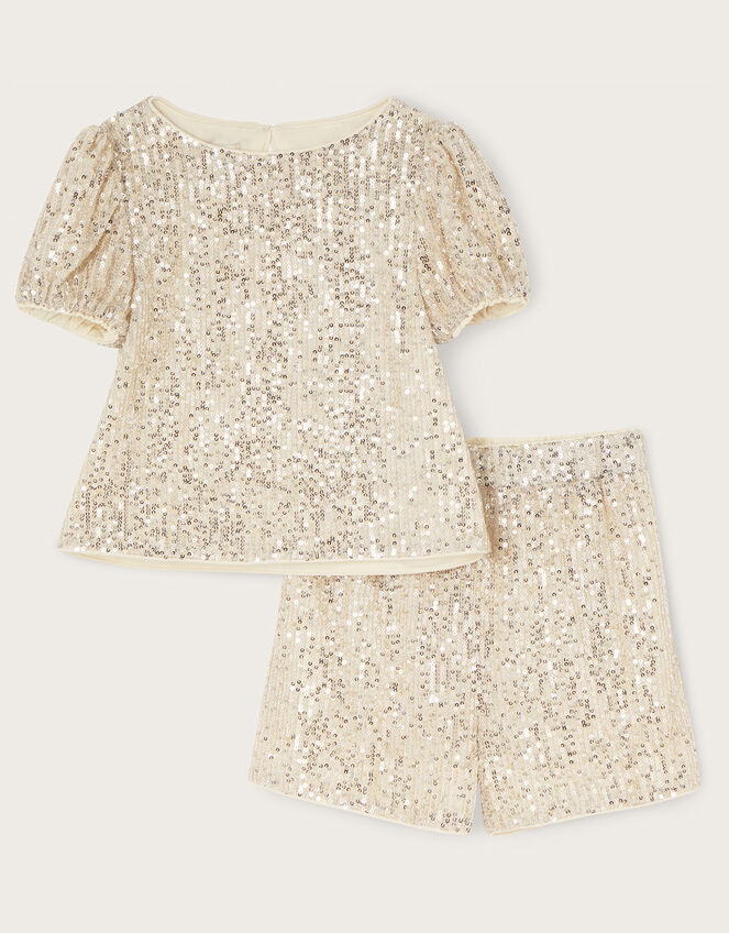 Superdown Estella Sequin Short Set