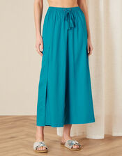 Split Leg Culottes in LENZING™ ECOVERO™, Blue (TURQUOISE), large