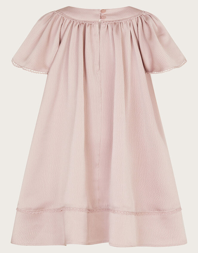 Baby Satin Swing Dress, Pink (PINK), large