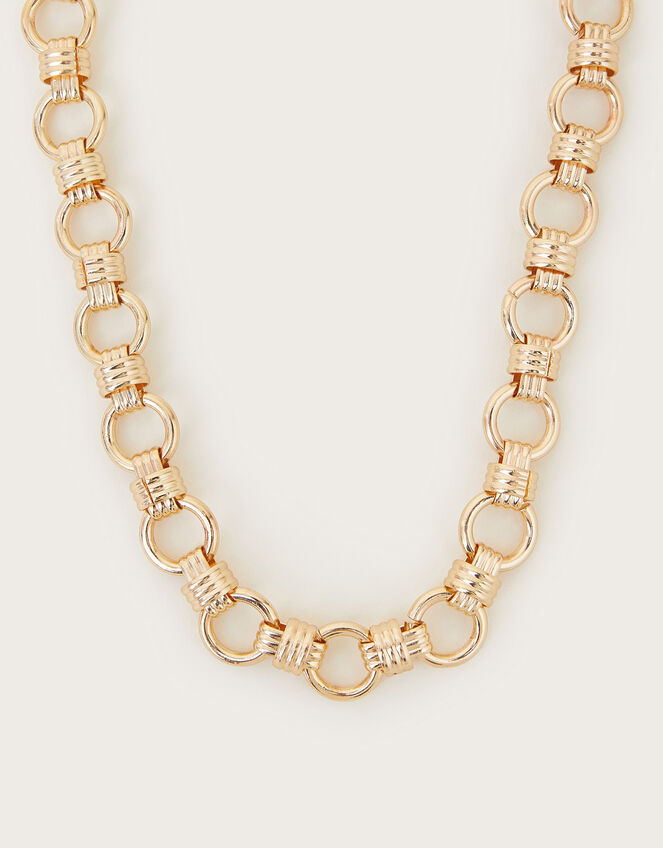 Oval Link Chain Necklace, , large