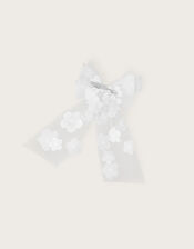 Lauren Flower Bow Hair Clip, , large