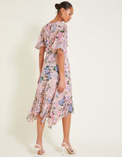 Sisi Floral Print Dress, Pink (BLUSH), large