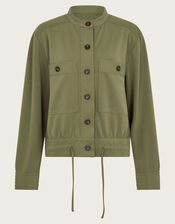 Ulla Utility Bomber Jacket, Green (KHAKI), large