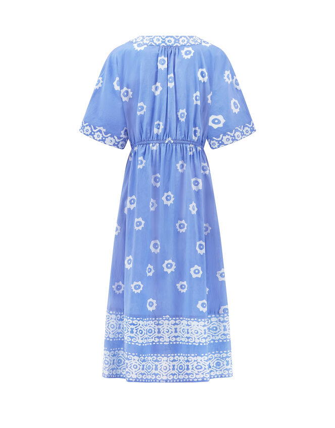 East Floral Print Maxi Dress, Blue (BLUE), large