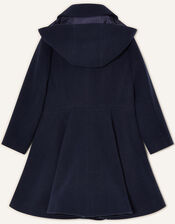 Back to School Hooded Coat Navy, Blue (NAVY), large