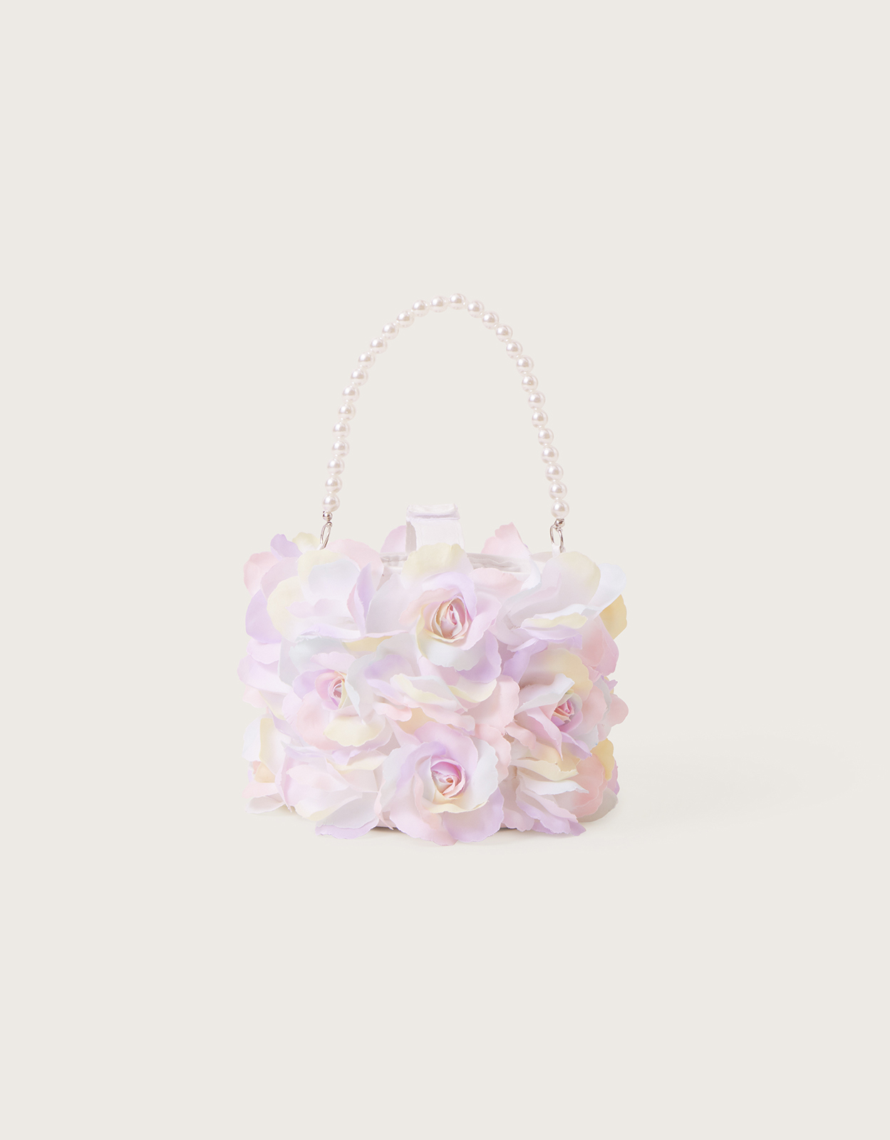 Tie Dye Bloom Flower Basket Bag